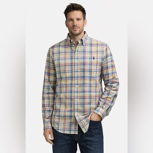 Ralph Lauren Multicolor Plaid Button Down Shirt